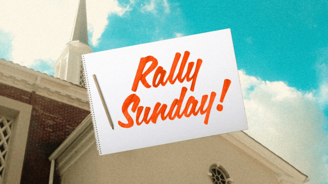 Rally Sunday: A time for food and ministry meeting fun